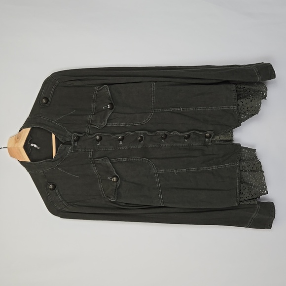 Free People Militay Jacket - Size Medium - Picture 1 of 13